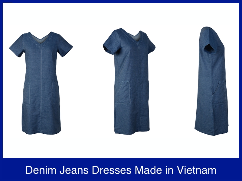 Thai Son Sewing Factory Makes Denim Dresses